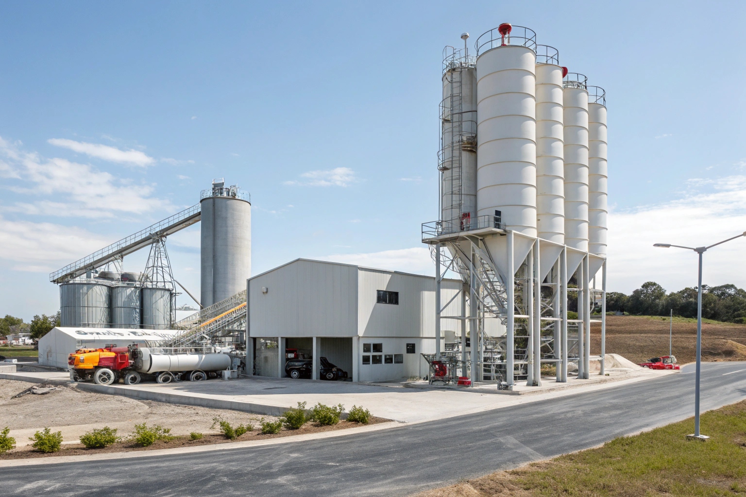 Newcastle concrete batch plant for bulk concrete supply
